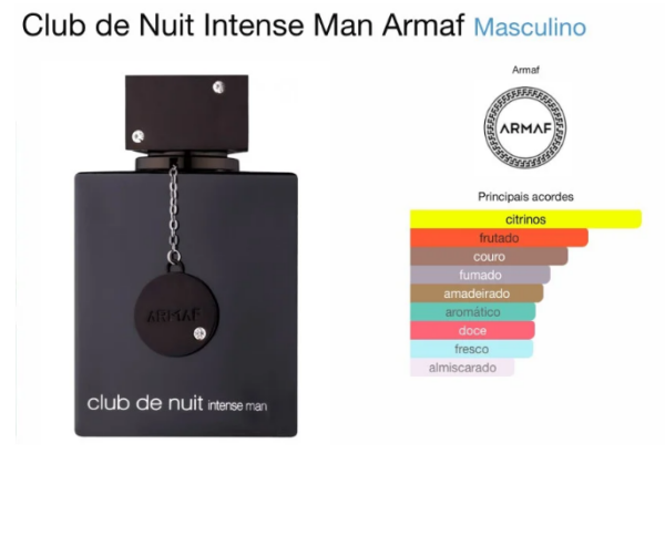ARMAF CLUB DE NUIT INTENSE MASCULINO EAU DE TOILETTE - Imagem 3