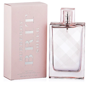 BURBERRY BRIT SHEER FEMININO EAU DE TOILETTE